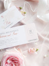 Einladung zum Abendempfang - Bordkarte/Ticketdesign