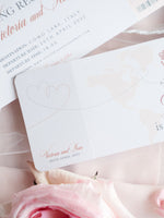 Einladung zum Abendempfang - Bordkarte/Ticketdesign