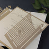 Ornamental Gate Laser Cut Evening Reception Suite with Belly Band