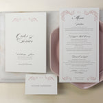 Regal Rose Gold matching Menu