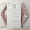 Regal Rose Gold matching Menu